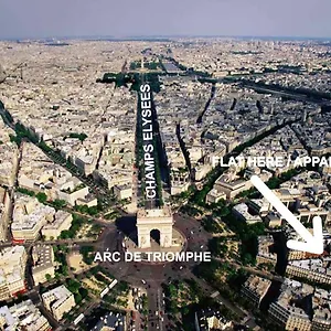  Appartement Cosy Arc De Triomphe Champs Elysees France